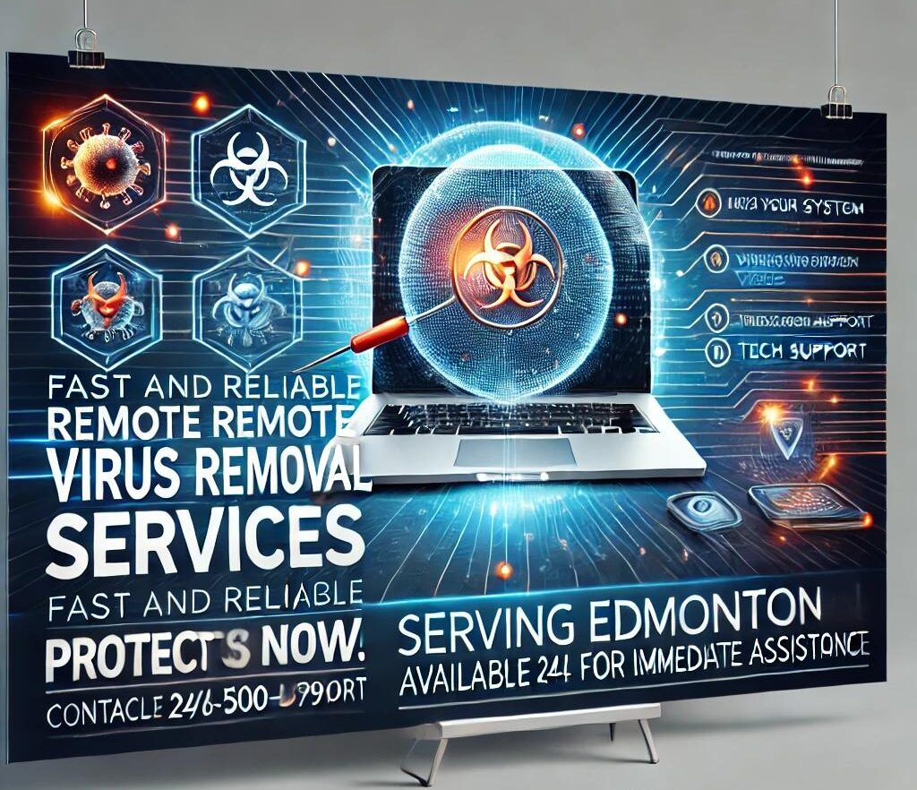 Fast and Reliable Remote Virus Removal Services in Edmonton