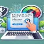 Safely update device drivers for improved performance and stability